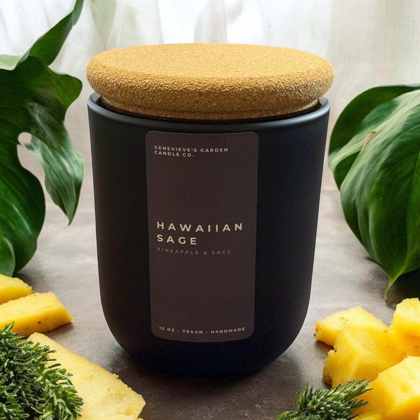 Hawaiian Sage - 12 oz. Candle